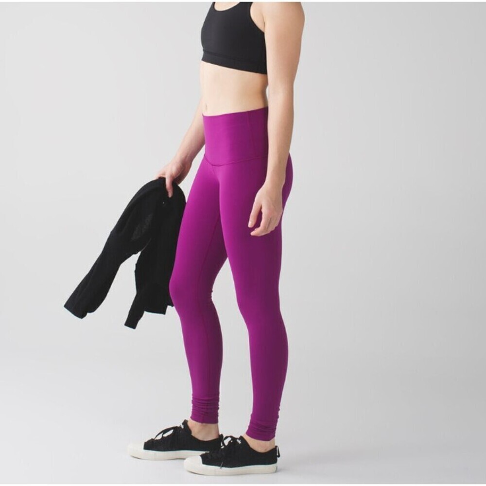 Lululemon Wunder Under Pant (Hi-Rise) Regal Plum Size 4